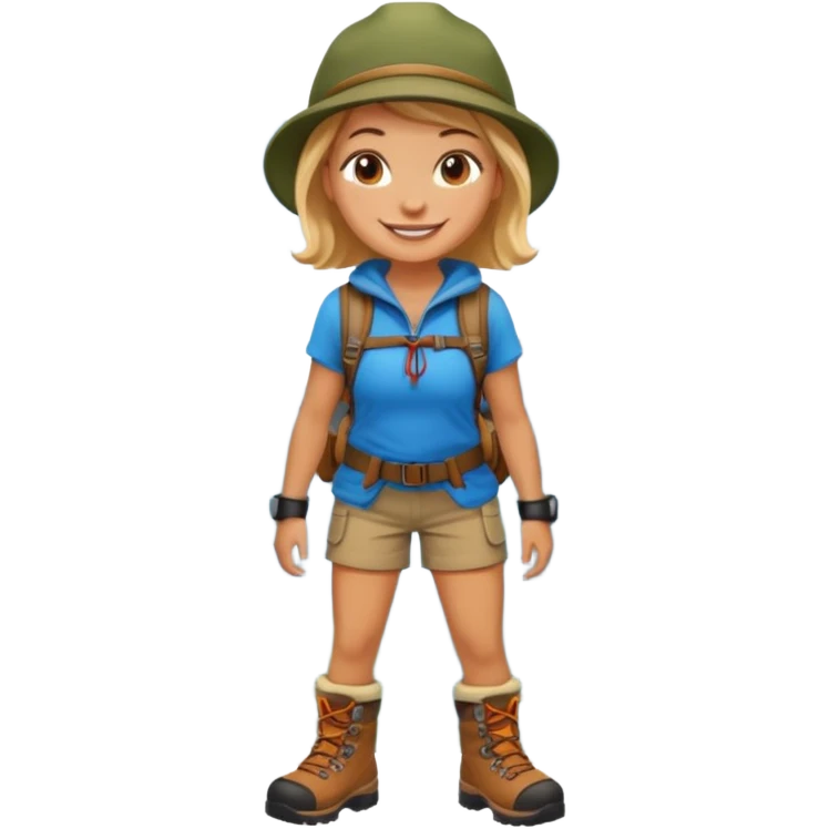 mountain girl emoji