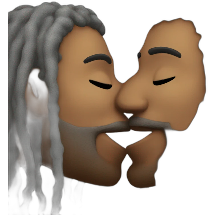 Gars kiss emoji