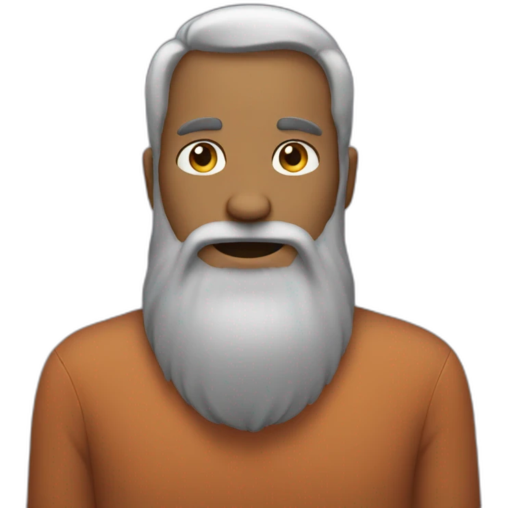 bearded guy emoji