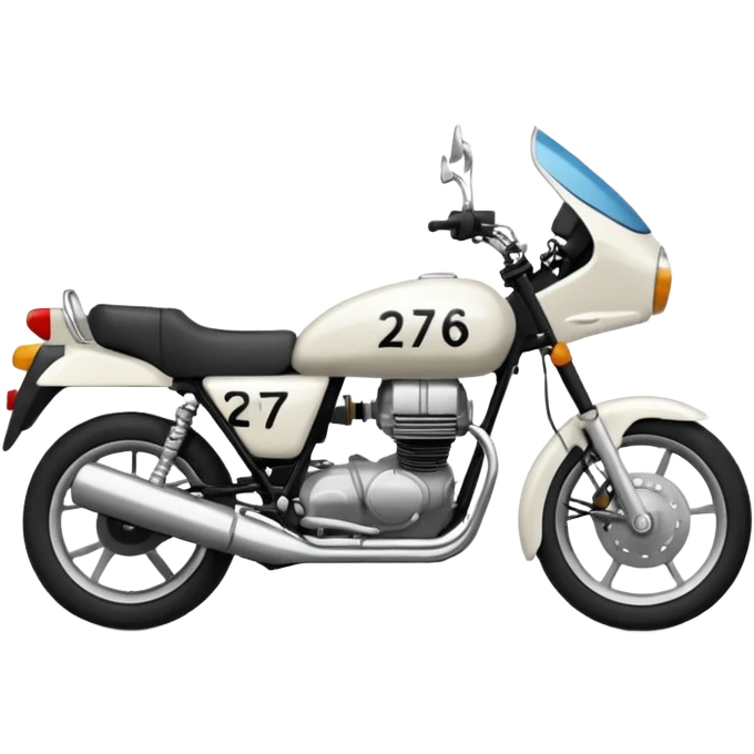 crea un emoji de una matrícula europea de moto con los números 2706 y las letras LRK  emoji