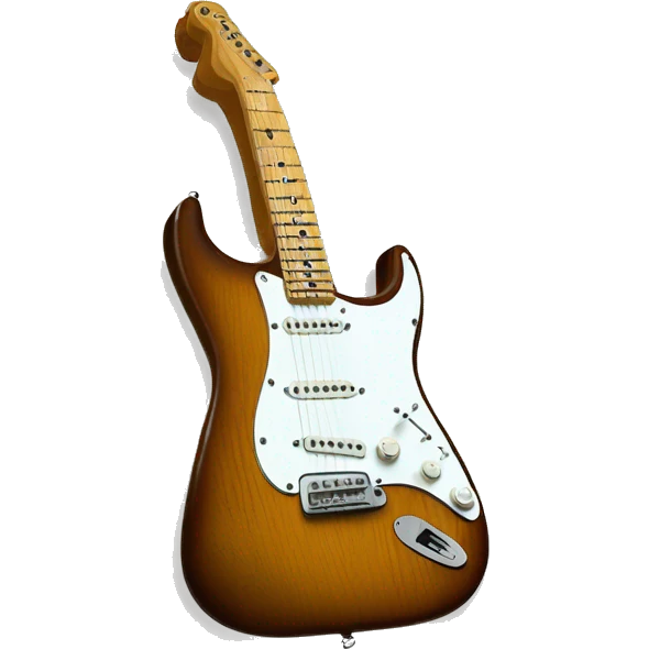 vintage white fender stratocaster brown pick guard emoji