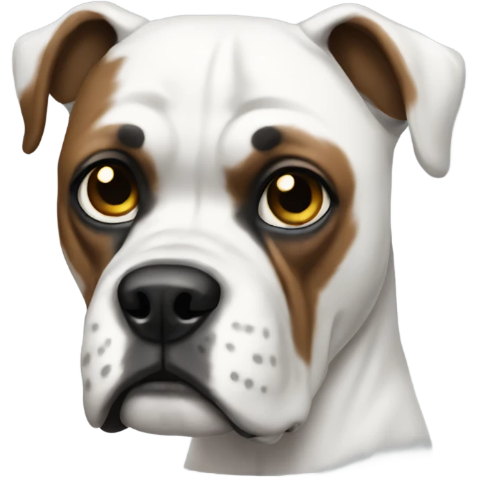 White boxer emoji