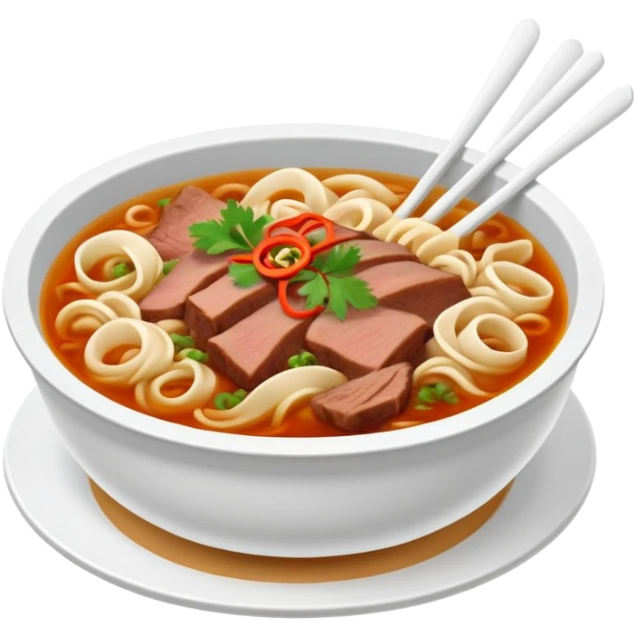 Beshbarmak, traditional Kazakh dish with flat noodles and meat emoji