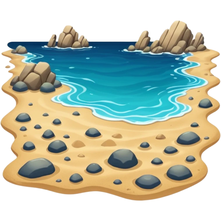 horizontal sea floor emoji