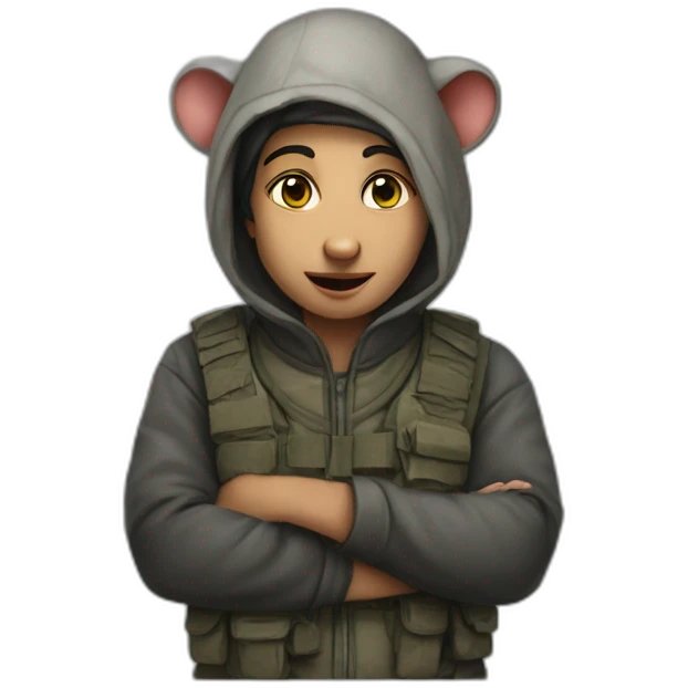 Palestina as rats emoji