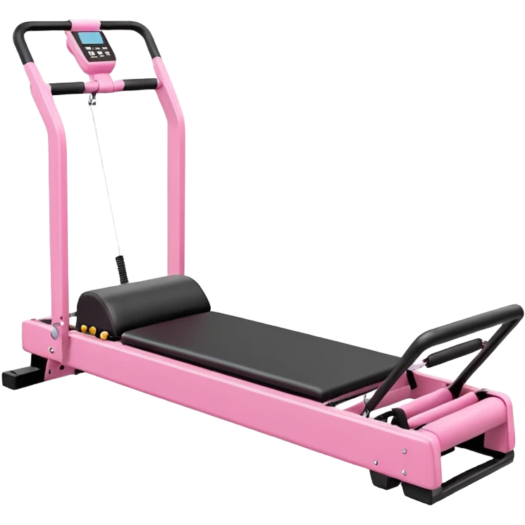 Pilates reformer pink machine emoji