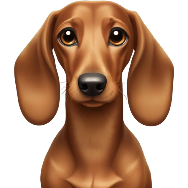 Daschund emoji