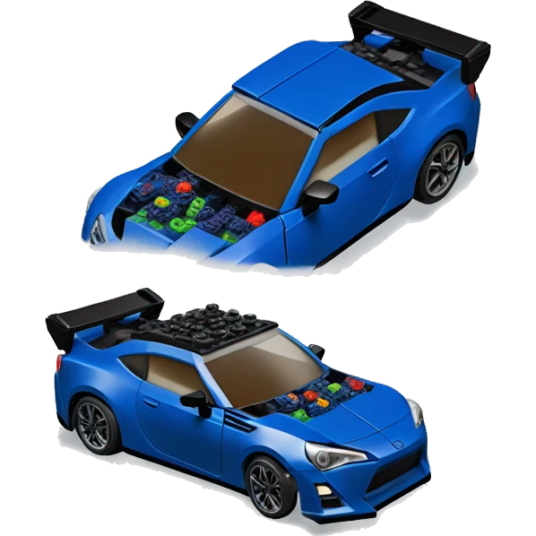  Blueberry Lego Scion FR-S  emoji
