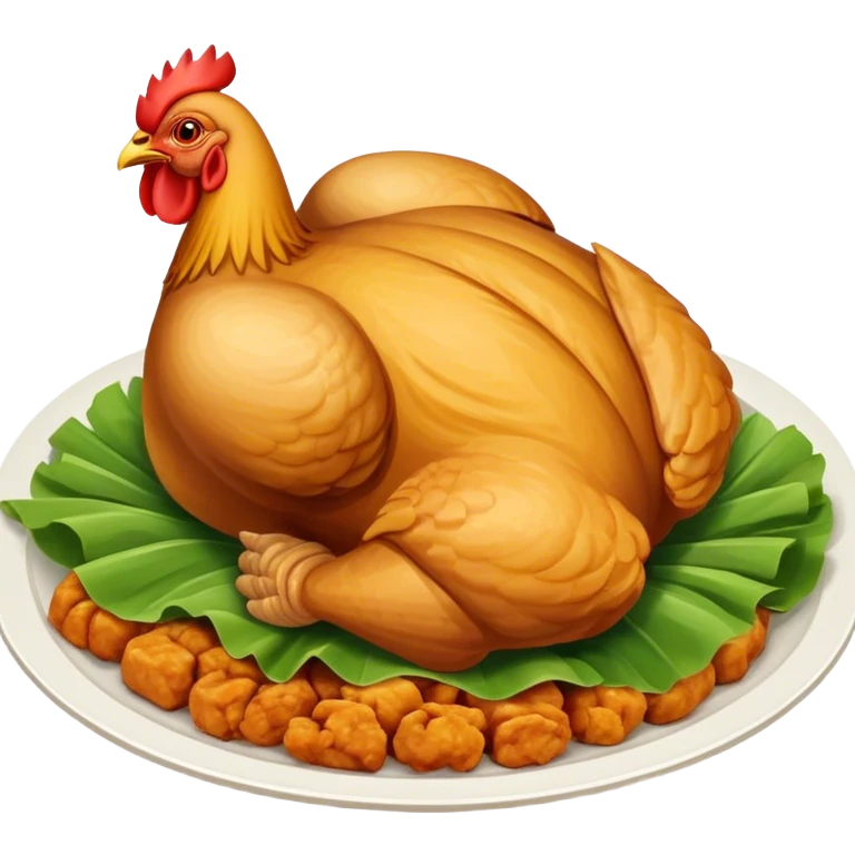 ayam gepuk emoji