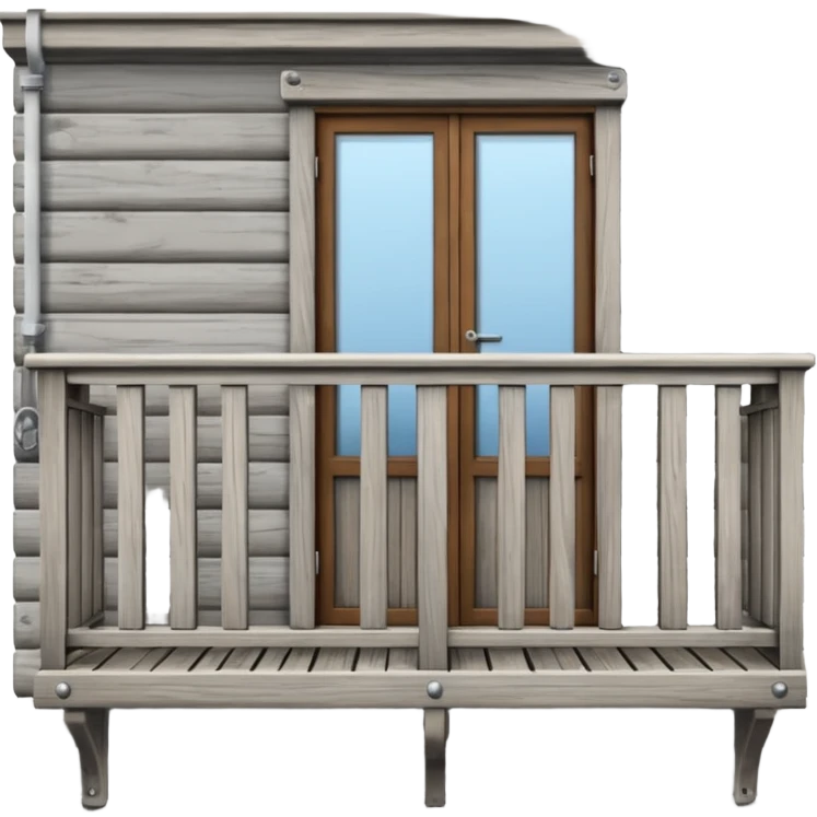 Wooden balcony emoji