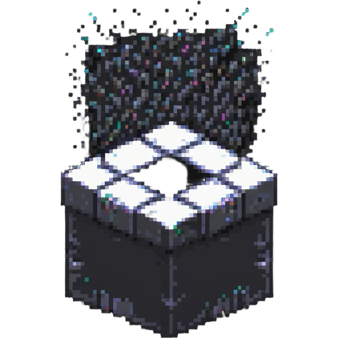 mystery box with sparkles emoji
