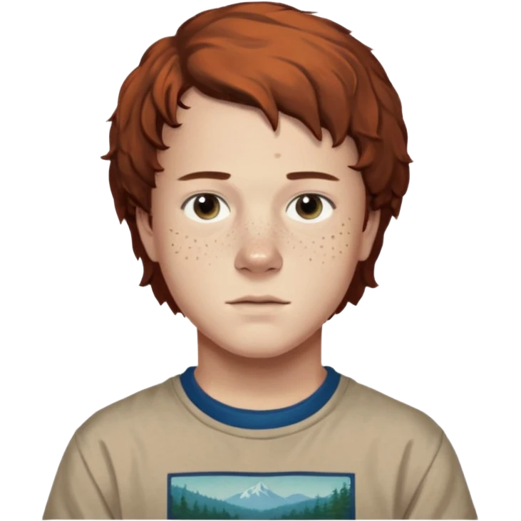 Dustin Henderson from Stranger Things emoji