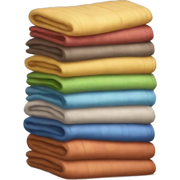 stack of balnkets emoji