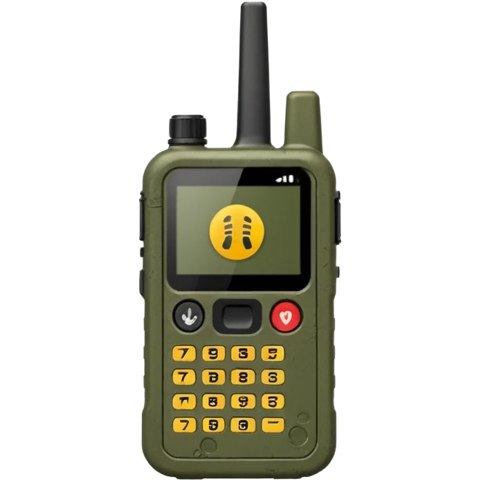 ARMY Walkie Talkie  emoji