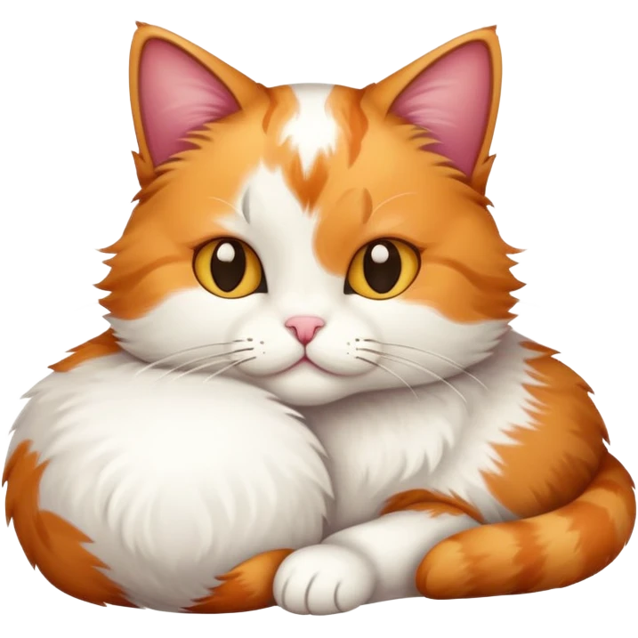 Make a pregnant cat emoji