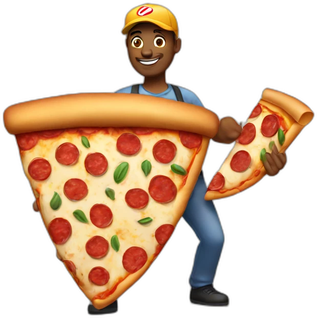 pizza delivery emoji