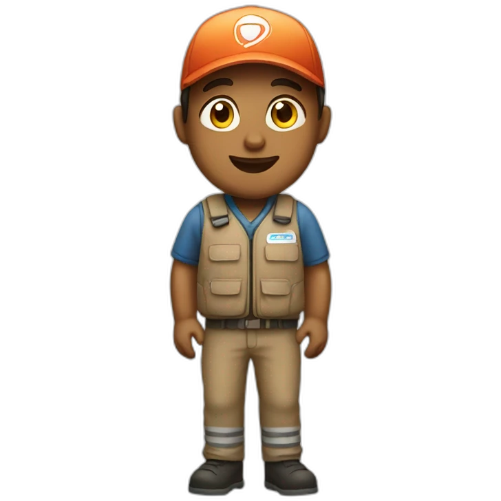 delivery person emoji