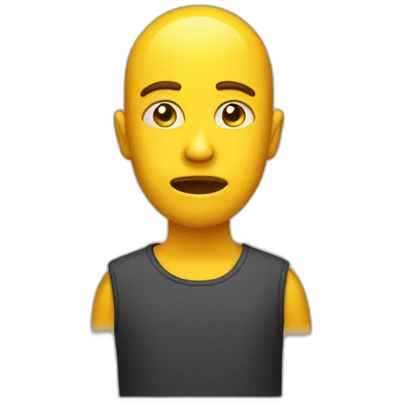 stern circle yellow emoji emoji
