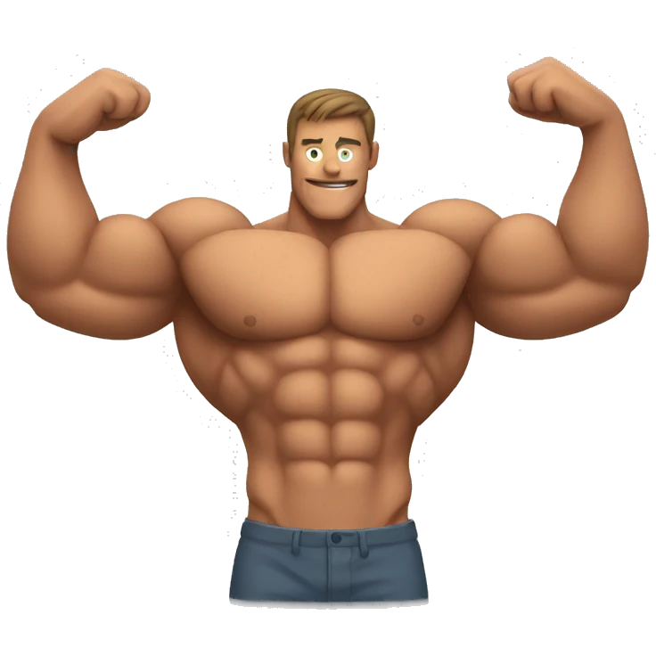 muscles emoji