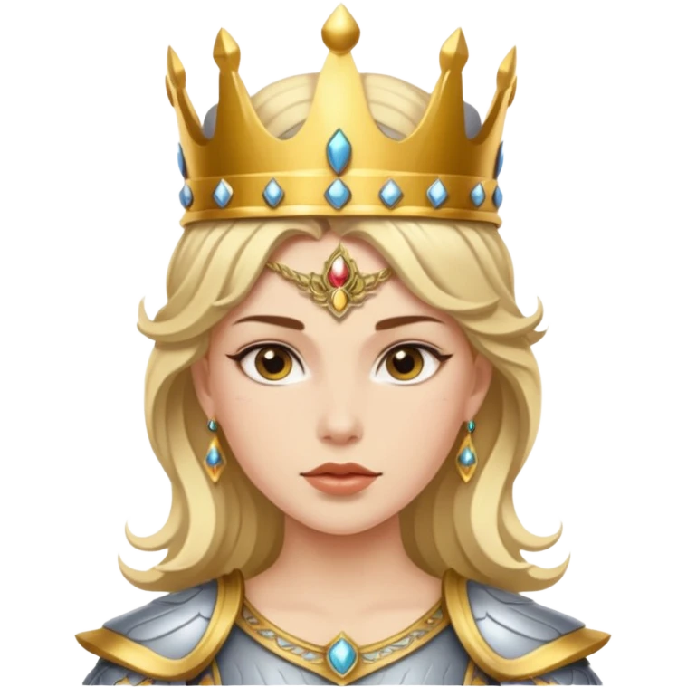 Valkyrie warrior crown emoji