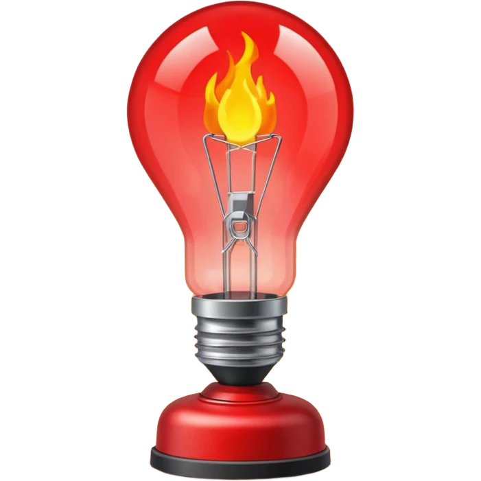 Heat lamp emoji