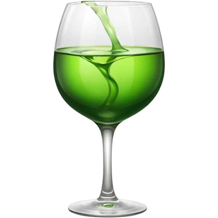 green wine emotivon emoji