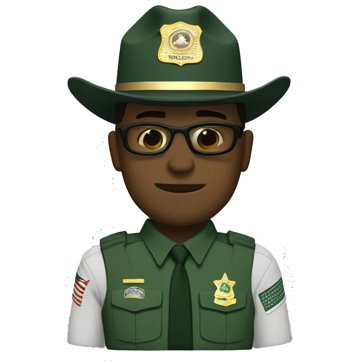 Border patrol agent  emoji