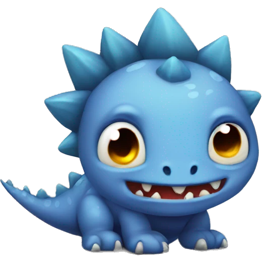 Emo Dino saur  emoji