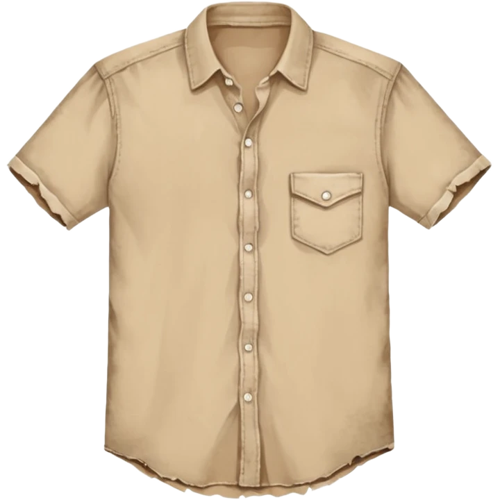 vintage Torn shirt without pocket emoji