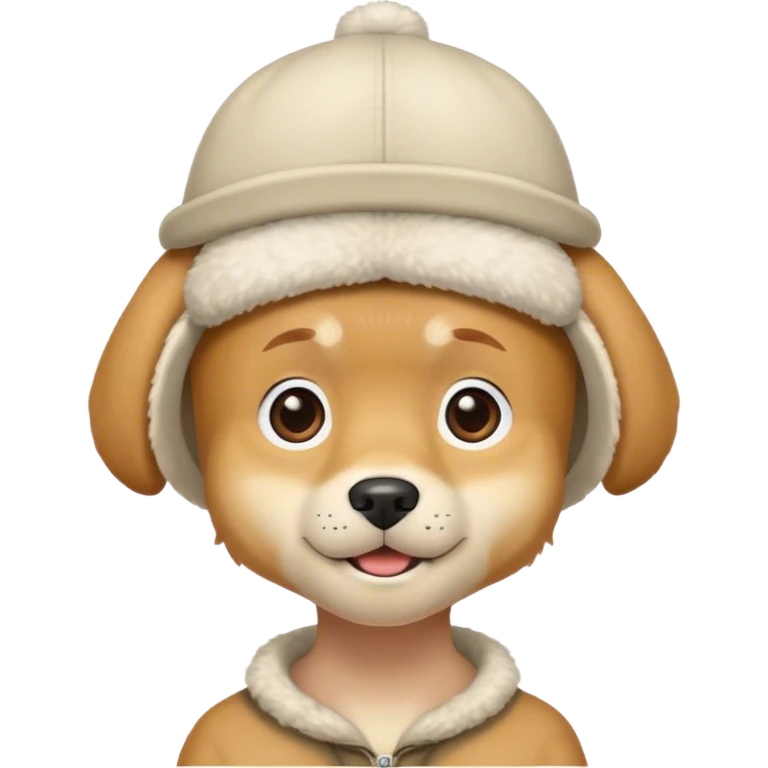 Avatar with dog hat emoji