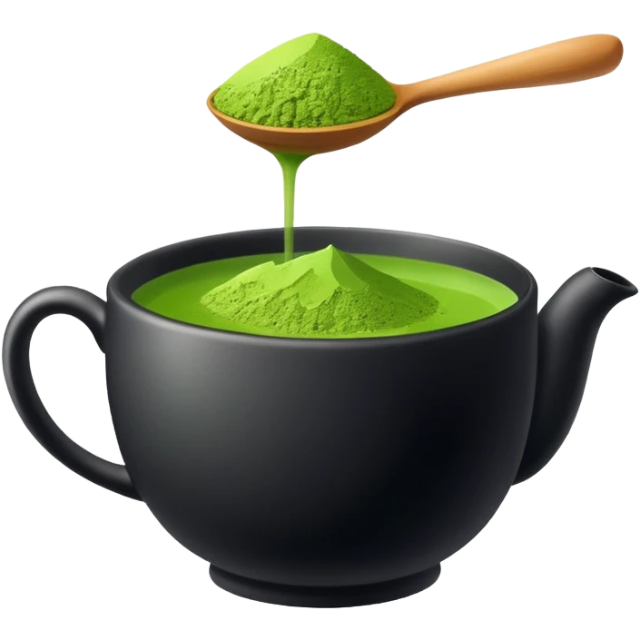 Matcha tea emoji