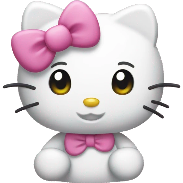 Hello kitty emoji