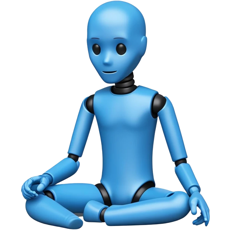 blue crash test dummy emoji