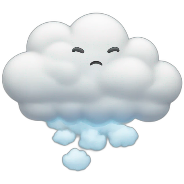 cloud emoji