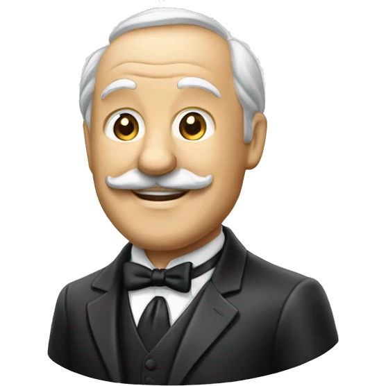 The man of monopoly game emoji