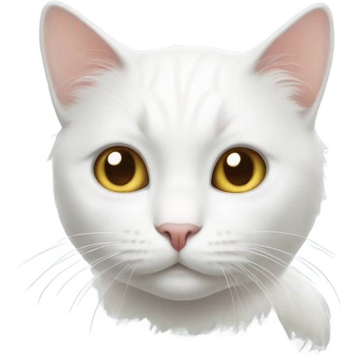 white cat emoji