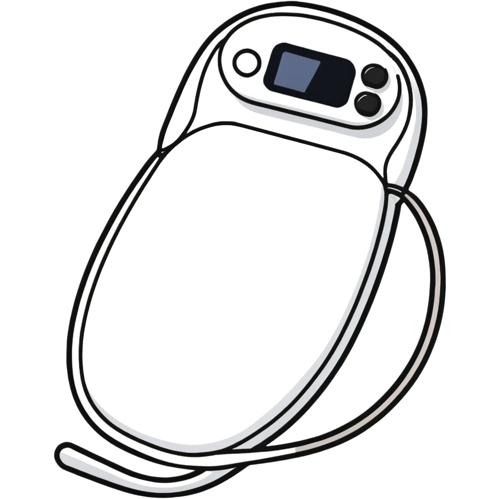 Thin rollable electronic stimulation pad for muscle rehabilitation after orthopedic surgery emoji