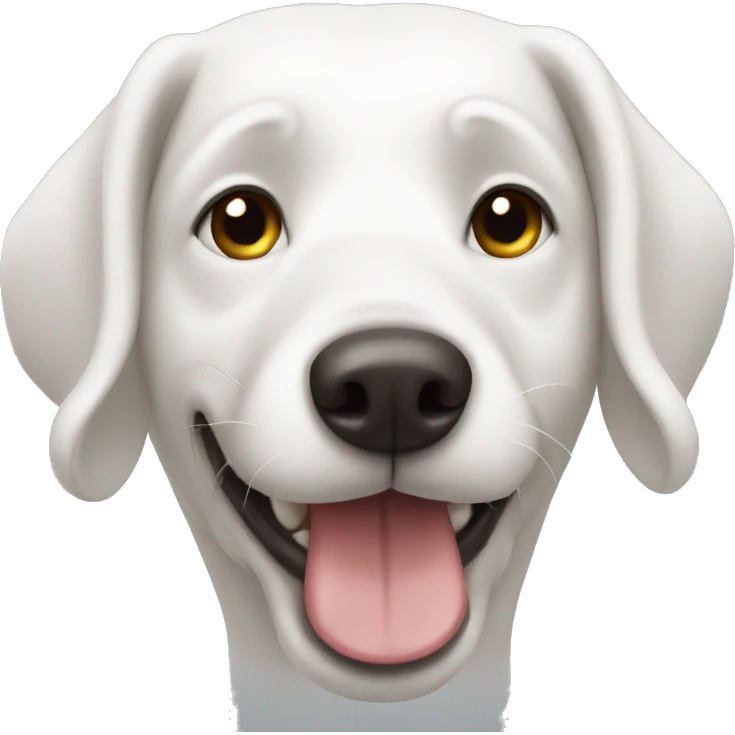 White dog emoji
