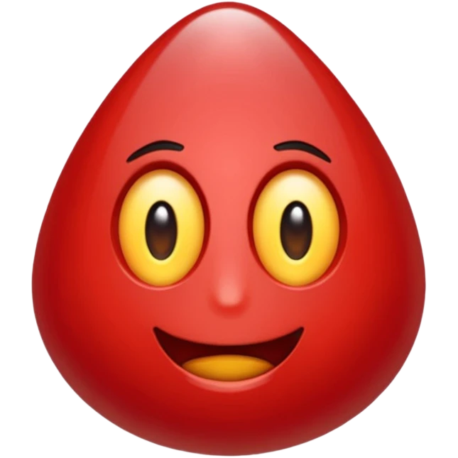 Emoji de una piedra rubí rojo emoji