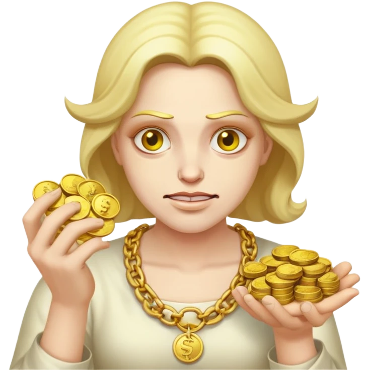 Greedy emoji