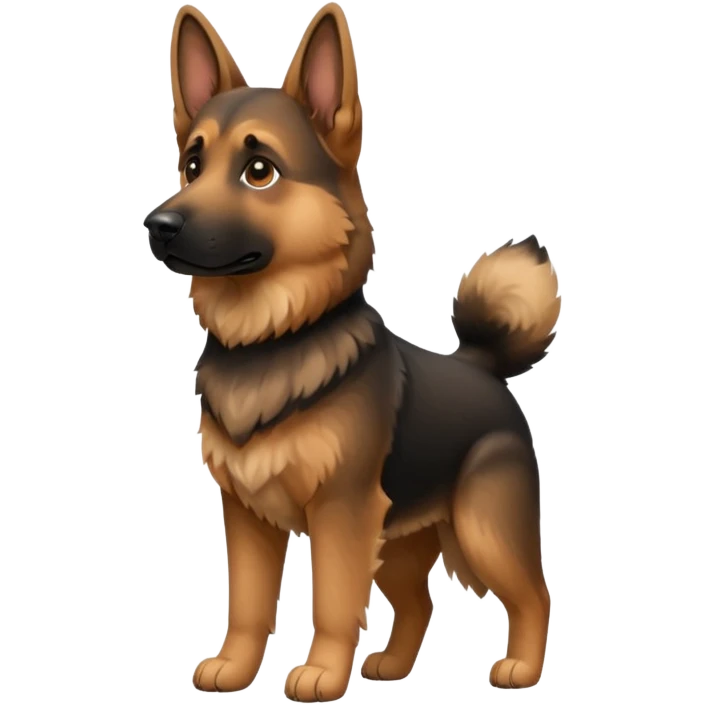German shepherd  emoji