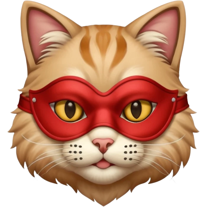 Cat wearing a mask  emoji