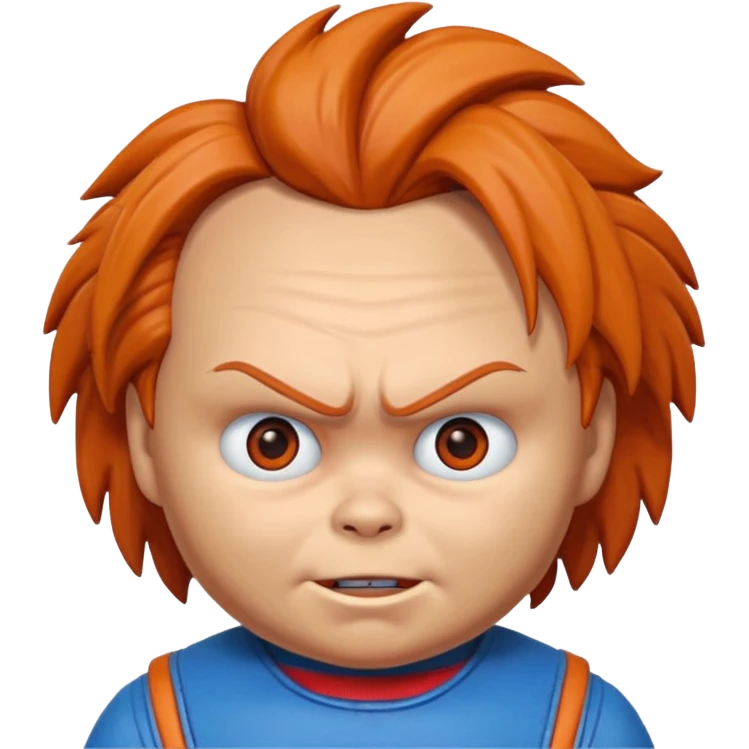 Un emojin de chuky emoji