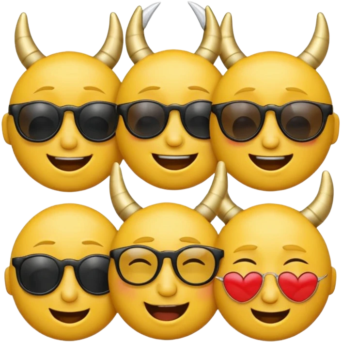 Can U do this sticker 😂😔😇🥺😎😈🤑🤫🤗🙁😩😘 emoji