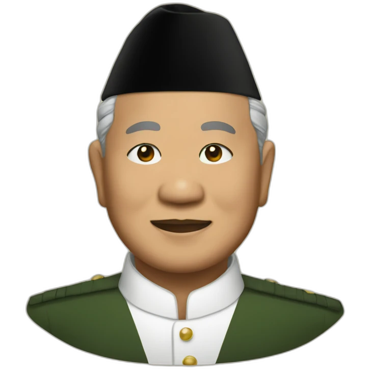 Soeharto close up emoji