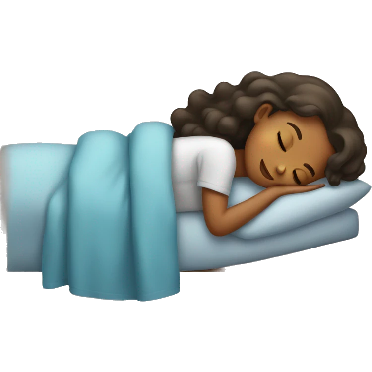 Girl sleeping emoji