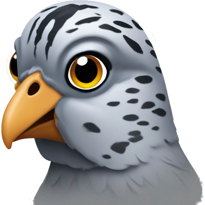 Quail Bird head emoji