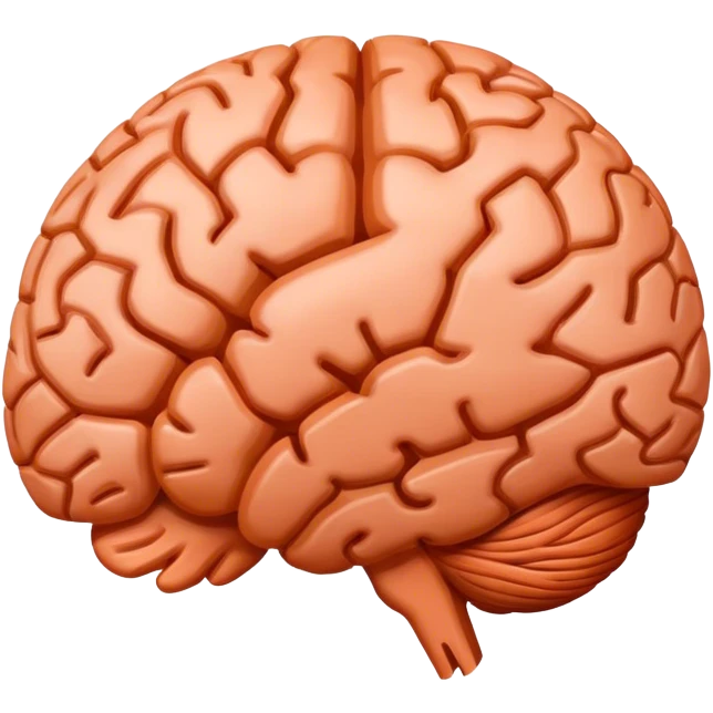 Terracotta anatomy brain emoji