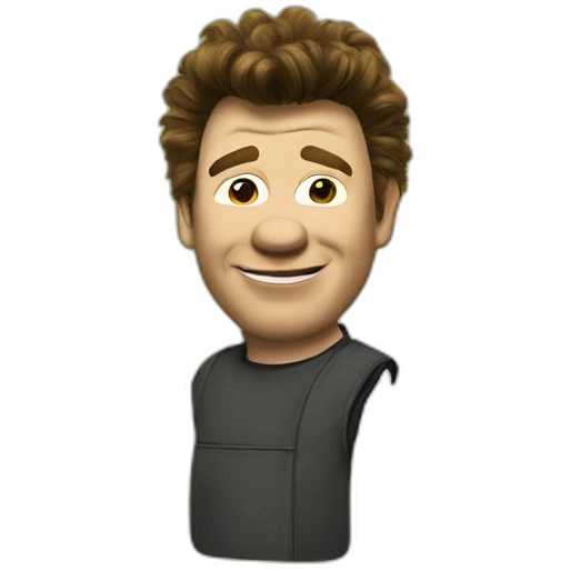 Shrek as Rick astley emoji