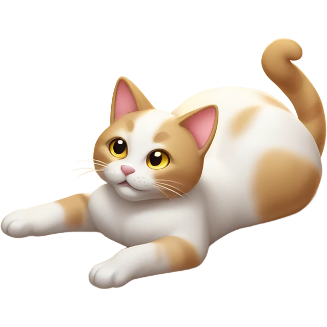 Cat in the beach emoji